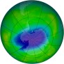 Antarctic Ozone 2002-10-17